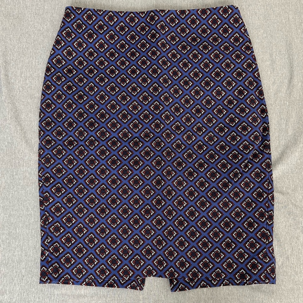Express Navy Blue Pencil Skirt